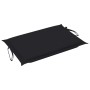 Tumbona mecedora con cojín madera maciza de teca de , Tumbonas - Ref: Foro24-3063340, Precio: 351,72 €, Descuento: %