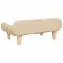 Sofá para niños de tela crema 70x40x24 cm de , Mobiliario para bebés y niños pequeños - Ref: Foro24-3196343, Precio: 71,38 €,...