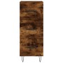Aparador de madera contrachapada roble ahumado 34,5x34x180 cm de , Aparadores - Ref: Foro24-3189698, Precio: 95,74 €, Descuen...