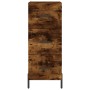 Aparador de madera contrachapada roble ahumado 34,5x34x180 cm de , Aparadores - Ref: Foro24-3189714, Precio: 106,48 €, Descue...