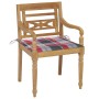 Sillas Batavia 6 unidades madera maciza de teca con cojines de , Sillas de jardín - Ref: Foro24-3073335, Precio: 728,86 €, De...
