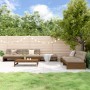 Juego muebles de jardín 6 piezas madera maciza pino marrón miel de , Conjuntos de jardín - Ref: Foro24-3186644, Precio: 678,6...