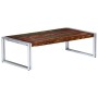 Mesa de centro de madera maciza reciclada 120x60x35 cm en Mesas de centro | Comprar online en Foru.es