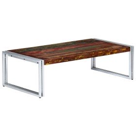 Mesa de centro de madera maciza reciclada 120x60x35 cm en Mesas de centro | Comprar online en Foru.es