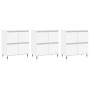 Aparadores 3 uds madera contrachapada blanco de , Aparadores - Ref: Foro24-3190189, Precio: 200,24 €, Descuento: %
