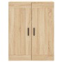 Armarios de pared 2 uds madera de ingeniería roble Sonoma de , Aparadores - Ref: Foro24-3198028, Precio: 145,08 €, Descuento: %