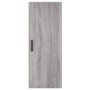 Aparador alto madera contrachapada gris Sonoma 34,5x34x180 cm de , Aparadores - Ref: Foro24-3198799, Precio: 108,94 €, Descue...