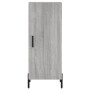 Aparador alto madera contrachapada gris Sonoma 34,5x34x180 cm de , Aparadores - Ref: Foro24-3198799, Precio: 108,94 €, Descue...