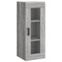 Aparador alto madera contrachapada gris Sonoma 34,5x34x180 cm de , Aparadores - Ref: Foro24-3199431, Precio: 108,13 €, Descue...