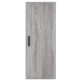 Aparador alto madera contrachapada gris Sonoma 34,5x34x180 cm de , Aparadores - Ref: Foro24-3198991, Precio: 95,00 €, Descuen...