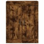 Aparador alto madera contrachapada roble ahumado 69,5x34x180 cm de , Aparadores - Ref: Foro24-3199630, Precio: 153,63 €, Desc...