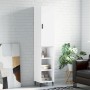 Aparador alto madera contrachapada blanco 34,5x34x180 cm de , Aparadores - Ref: Foro24-3198993, Precio: 96,59 €, Descuento: %