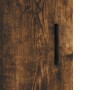 Aparador de madera contrachapada roble ahumado 34,5x34x180 cm de , Aparadores - Ref: Foro24-3198998, Precio: 97,89 €, Descuen...
