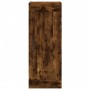 Aparador de madera contrachapada roble ahumado 34,5x34x180 cm de , Aparadores - Ref: Foro24-3200222, Precio: 125,55 €, Descue...