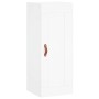 Aparador alto madera contrachapada blanco 34,5x34x180 cm de , Aparadores - Ref: Foro24-3200297, Precio: 95,23 €, Descuento: %