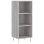 Aparador alto madera contrachapada gris Sonoma 34,5x34x180 cm de , Aparadores - Ref: Foro24-3200319, Precio: 88,25 €, Descuen...