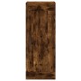 Aparador de madera contrachapada roble ahumado 34,5x34x180 cm de , Aparadores - Ref: Foro24-3200350, Precio: 90,88 €, Descuen...