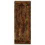 Aparador de madera contrachapada roble ahumado 34,5x34x180 cm de , Aparadores - Ref: Foro24-3200414, Precio: 103,06 €, Descue...