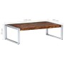 Mesa de centro de madera maciza reciclada 120x60x35 cm en Mesas de centro | Comprar online en Foru.es