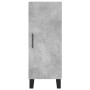 Aparador de madera contrachapada gris hormigón 34,5x34x180 cm de , Aparadores - Ref: Foro24-3199197, Precio: 119,26 €, Descue...