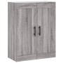 Aparador alto madera contrachapada gris sonoma 69,5x34x180 cm de , Aparadores - Ref: Foro24-3199647, Precio: 155,70 €, Descue...