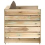 Muebles de jardín 2 piezas con cojines madera impregnada verde de , Conjuntos de jardín - Ref: Foro24-3074539, Precio: 177,95...