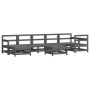 Juego de muebles de jardín 8 piezas madera maciza de pino de , Conjuntos de jardín - Ref: Foro24-3186286, Precio: 480,04 €, D...