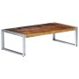 Mesa de centro de madera maciza reciclada 120x60x35 cm en Mesas de centro | Comprar online en Foru.es