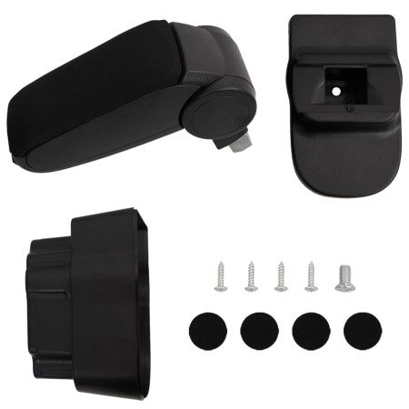 Reposabrazos para coche ABS negro 12x37x(31-48) cm de , Asientos para vehículos motorizados - Ref: Foro24-154684, Precio: 32,...