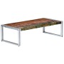 Mesa de centro de madera maciza reciclada 120x60x35 cm en Mesas de centro | Comprar online en Foru.es