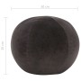 Puf de terciopelo de algodón gris antracita 50x35 cm de , Otomanas - Ref: Foro24-284037, Precio: 66,62 €, Descuento: %