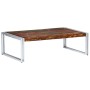 Mesa de centro de madera maciza reciclada 120x60x35 cm en Mesas de centro | Comprar online en Foru.es
