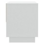 Mesita de noche madera contrachapada blanco 45x34x44 cm de , Mesitas de noche - Ref: Foro24-809512, Precio: 43,79 €, Descuent...