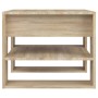 Mesa de centro madera de ingeniería roble Sonoma 55,5x55x45 cm de , Mesas de centro - Ref: Foro24-810911, Precio: 53,74 €, De...