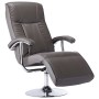 Sillón de TV de cuero sintético gris de , Sillones - Ref: Foro24-248588, Precio: 245,03 €, Descuento: %