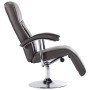 Sillón de TV de cuero sintético gris de , Sillones - Ref: Foro24-248588, Precio: 245,03 €, Descuento: %