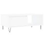 Mesa de centro madera contrachapada blanco 90x50x36,5 cm de , Mesas de centro - Ref: Foro24-830564, Precio: 64,13 €, Descuent...
