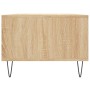 Mesa de centro madera contrachapada roble Sonoma 90x50x36,5 cm de , Mesas de centro - Ref: Foro24-830591, Precio: 63,28 €, De...