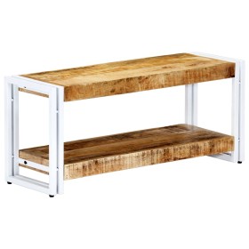 Mueble para TV de madera maciza de mango 90x30x40 cm en Muebles TV | Comprar online en Foru.es