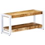 Mueble para TV de madera maciza de mango 90x30x40 cm en Muebles TV | Comprar online en Foru.es
