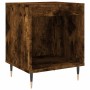 Mesita de noche madera de ingeniería roble ahumado 40x35x50 cm de , Mesitas de noche - Ref: Foro24-830710, Precio: 33,94 €, D...