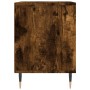 Mesita de noche madera de ingeniería roble ahumado 40x35x50 cm de , Mesitas de noche - Ref: Foro24-830710, Precio: 33,94 €, D...