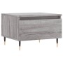 Mesa de centro madera de ingeniería gris Sonoma 50x46x35 cm de , Mesas de centro - Ref: Foro24-830856, Precio: 43,92 €, Descu...