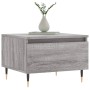 Mesa de centro madera de ingeniería gris Sonoma 50x46x35 cm de , Mesas de centro - Ref: Foro24-830856, Precio: 43,92 €, Descu...