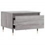 Mesa de centro madera de ingeniería gris Sonoma 50x46x35 cm de , Mesas de centro - Ref: Foro24-830856, Precio: 43,92 €, Descu...