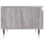 Mesa de centro madera de ingeniería gris Sonoma 50x46x35 cm de , Mesas de centro - Ref: Foro24-830856, Precio: 43,92 €, Descu...