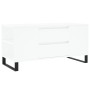 Mesa de centro madera de ingeniería blanco 102x44,5x50 cm de , Mesas de centro - Ref: Foro24-831004, Precio: 87,94 €, Descuen...
