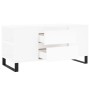 Mesa de centro madera de ingeniería blanco 102x44,5x50 cm de , Mesas de centro - Ref: Foro24-831004, Precio: 87,94 €, Descuen...