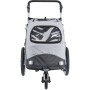 TRIXIE Remolque de bicicleta para perros gris M de , Cochecitos para mascotas - Ref: Foro24-441836, Precio: 209,85 €, Descuen...