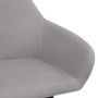 Sillas de comedor giratorias 2 unidades tela gris claro de , Sillas de comedor - Ref: Foro24-283459, Precio: 154,81 €, Descue...